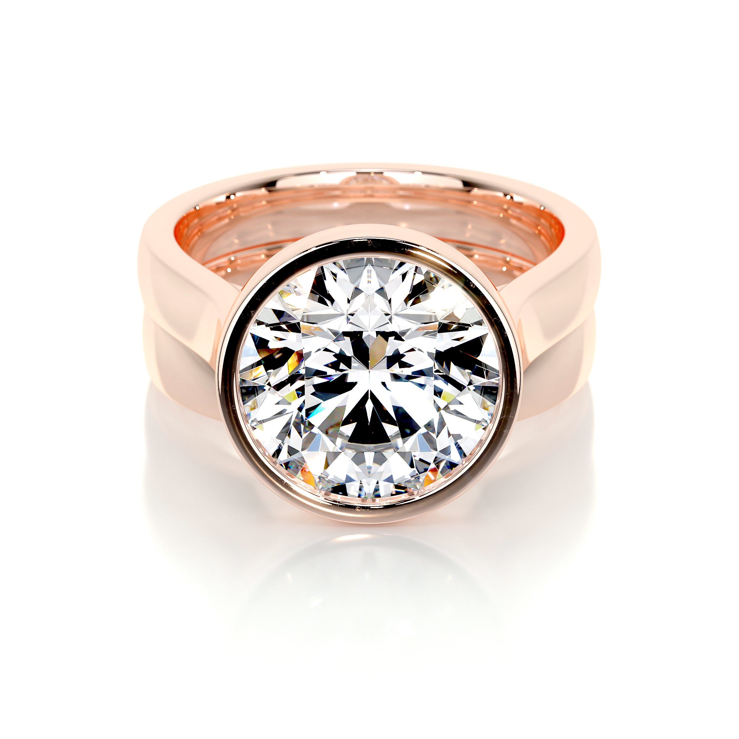Kaylee Lab Grown Diamond Bridal Set -14K Rose Gold