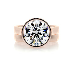 Kaylee Diamond Bridal Set -14K Rose Gold