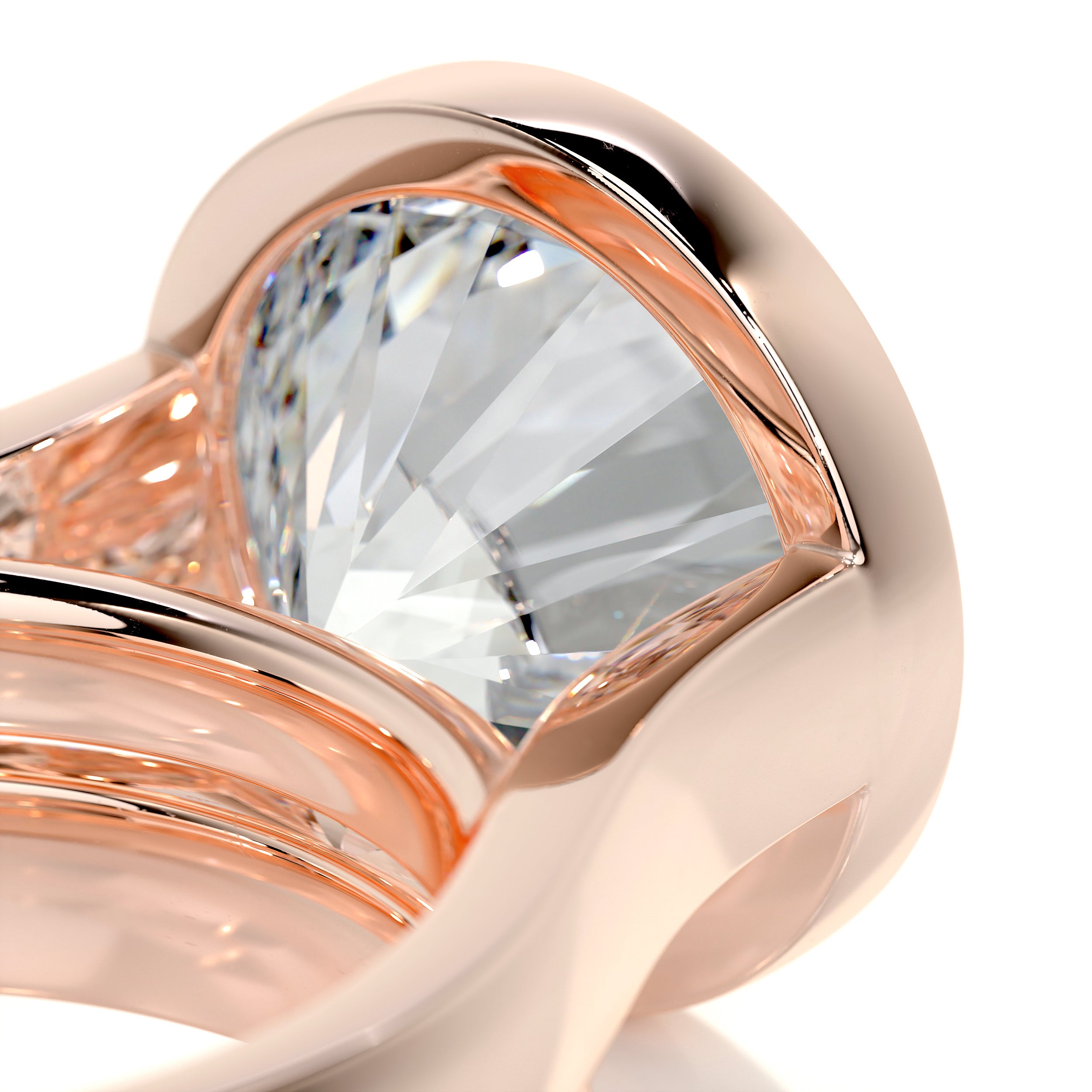 Kaylee Diamond Bridal Set   (4.00 Carat) -14K Rose Gold