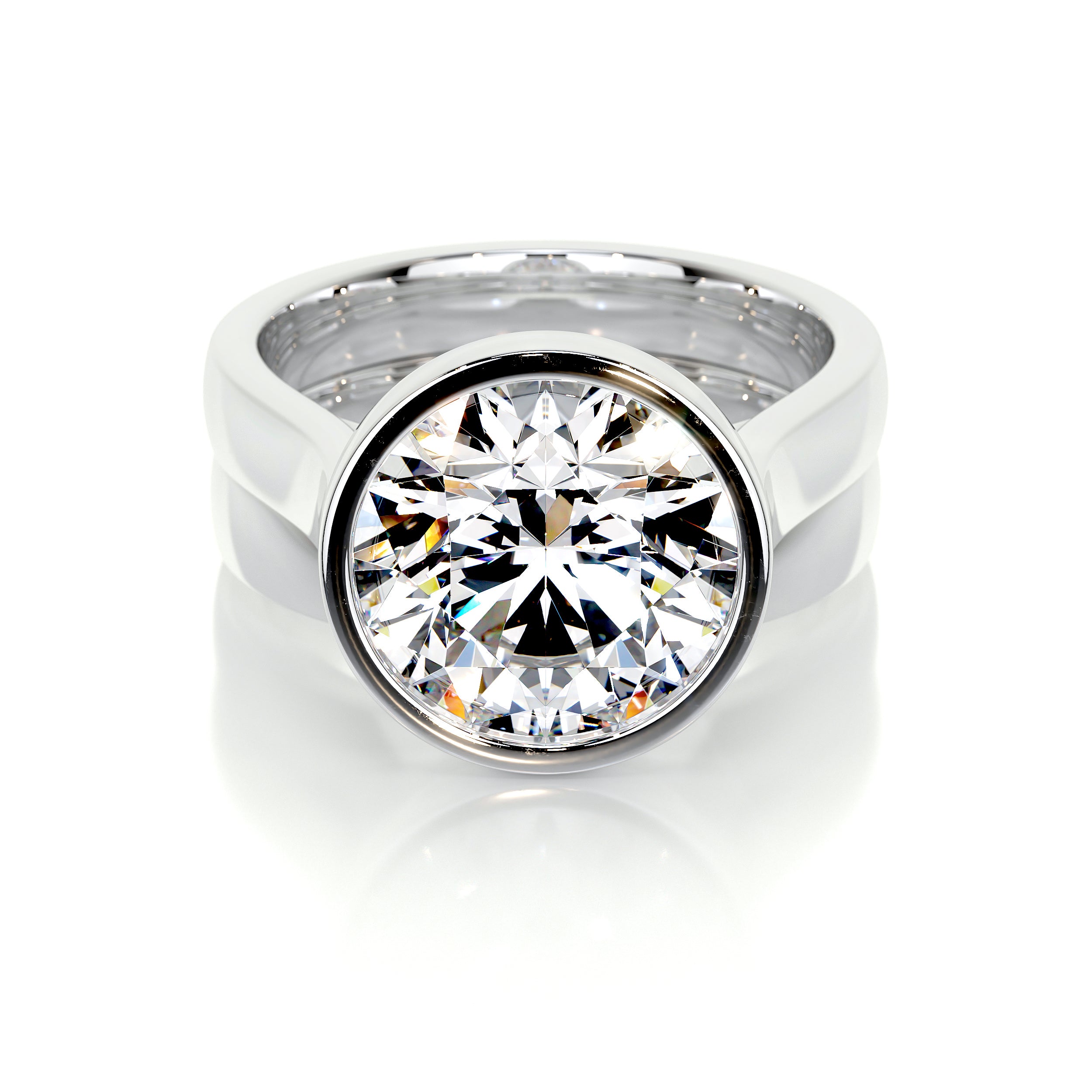 Kaylee Lab Grown Diamond Bridal Set   (4.00 Carat) -14K White Gold