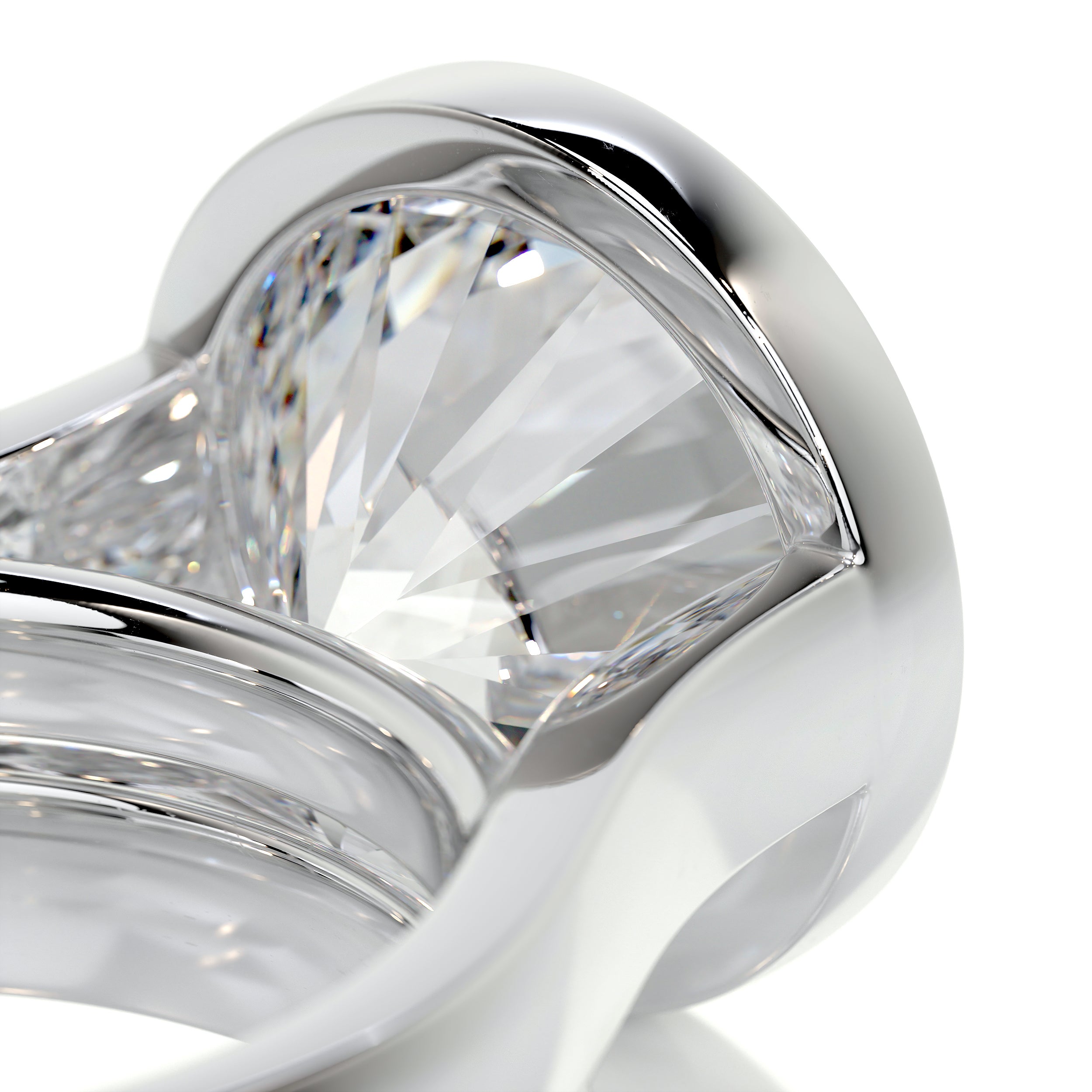 Kaylee Diamond Bridal Set   (4.00 Carat) -14K White Gold