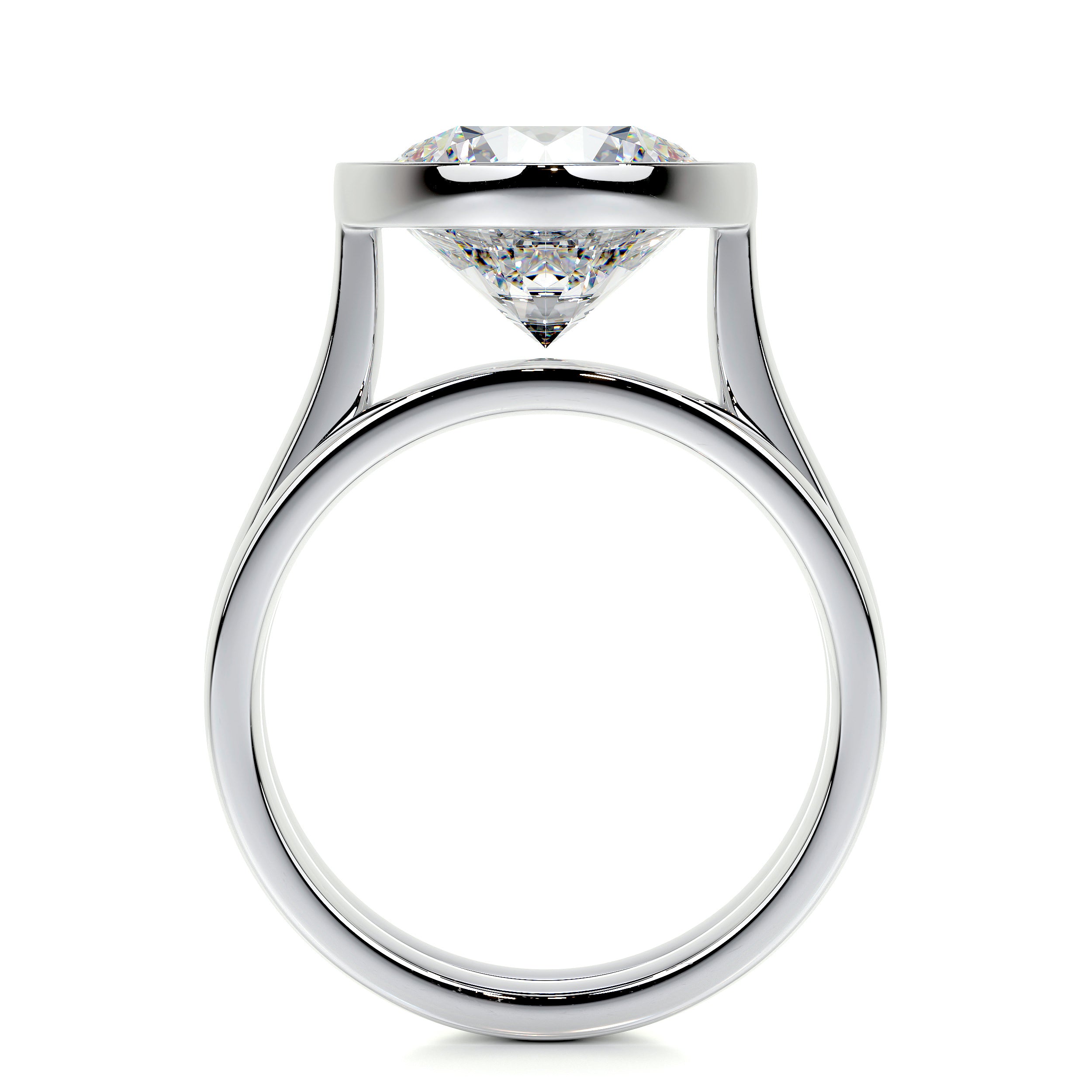 Kaylee Lab Grown Diamond Bridal Set   (4.00 Carat) -14K White Gold