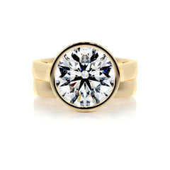 Kaylee Diamond Bridal Set -18K Yellow Gold