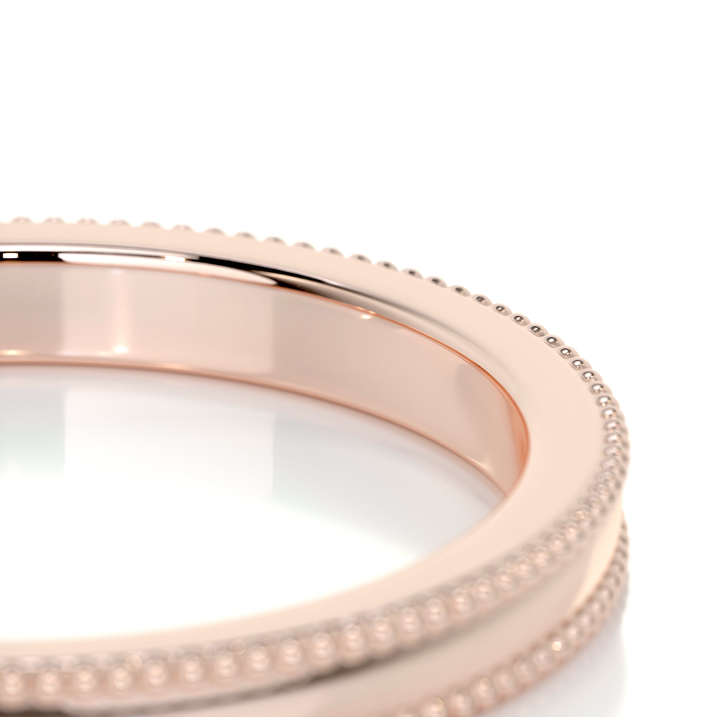 Sacha Wedding Band -14K Rose Gold