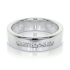 Nicky Wedding Band (0.20 Carat) -Platinum