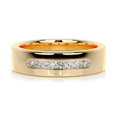 Nicky Wedding Band (0.20 Carat) -18K Yellow Gold