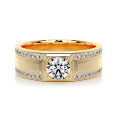 Raquel Diamond Wedding Band (1.25 Carat) -18K Yellow Gold