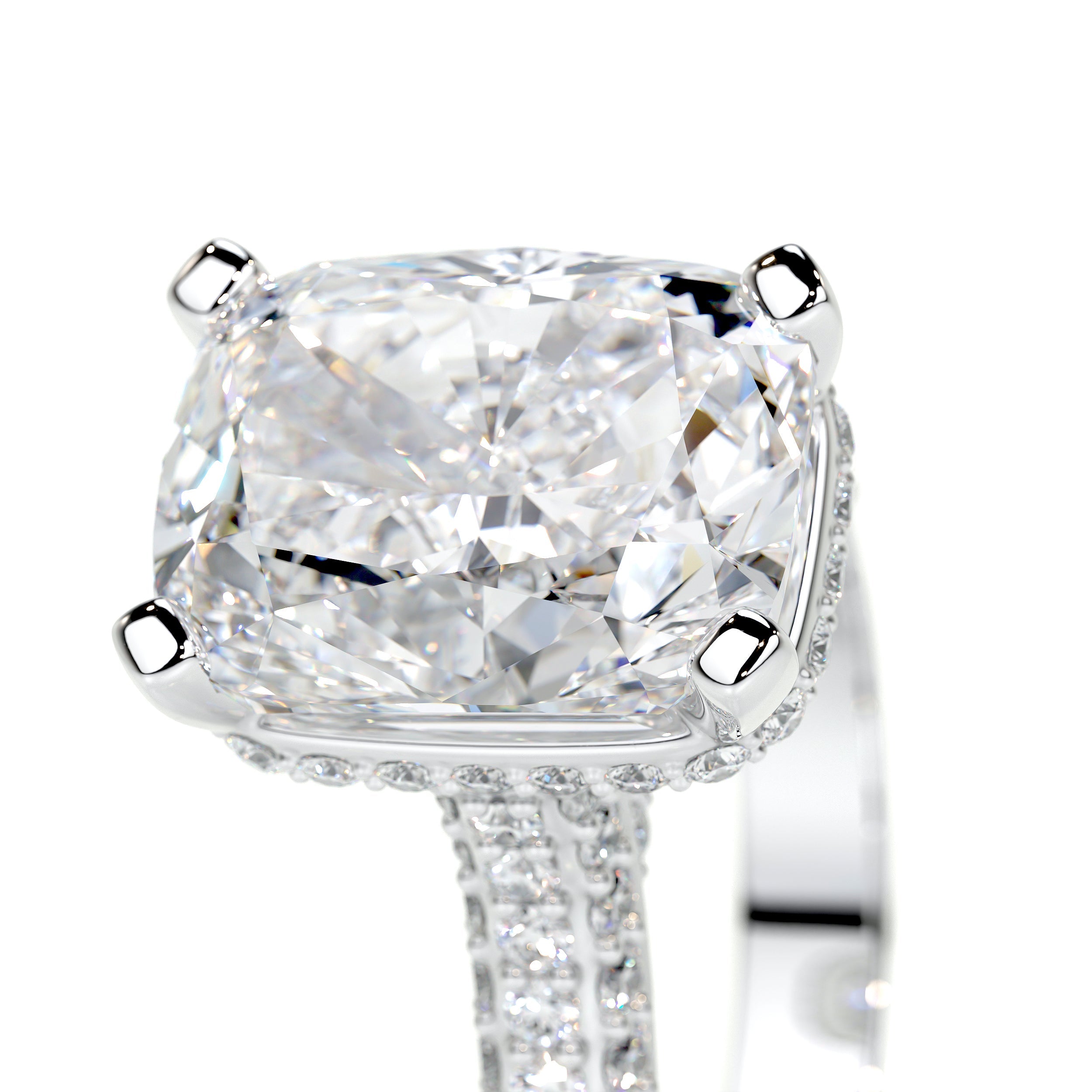 Joana Lab Grown Diamond Ring   (3 Carat) -Platinum