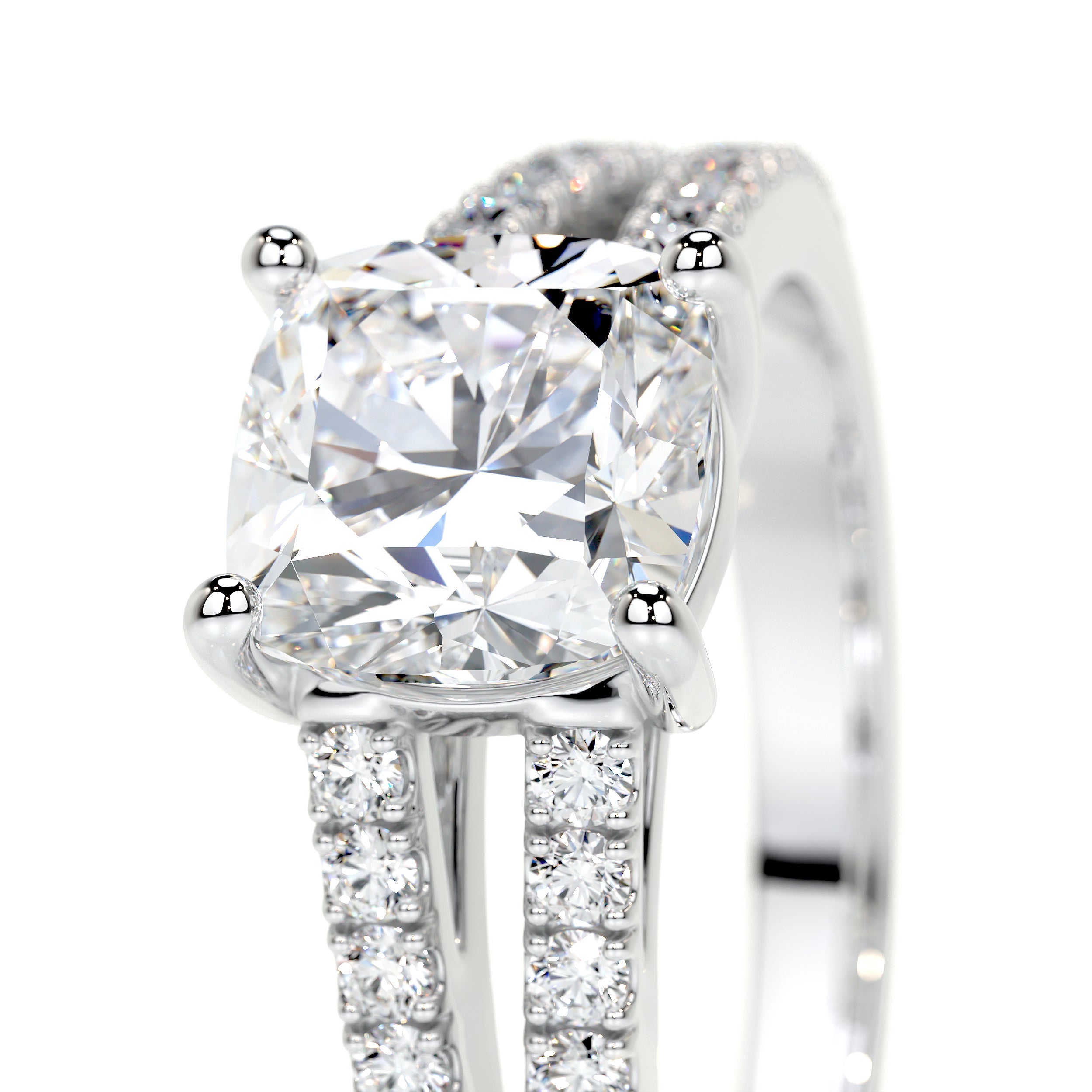 Sadie Lab Grown Diamond Ring -18K White Gold