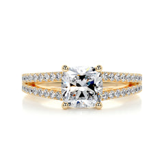 Sadie Diamond Engagement Ring -18K Yellow Gold