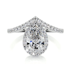 Miranda Lab Grown Diamond Ring -Platinum
