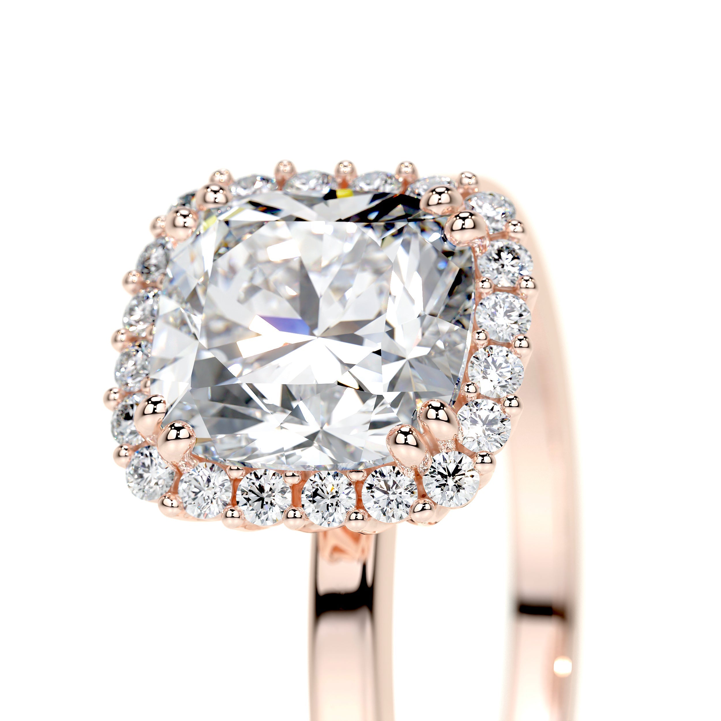 Emery Lab Grown Diamond Ring   (1.75 Carat) - 14K Rose Gold