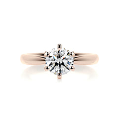 Talia Diamond Engagement Ring - 14K Rose Gold