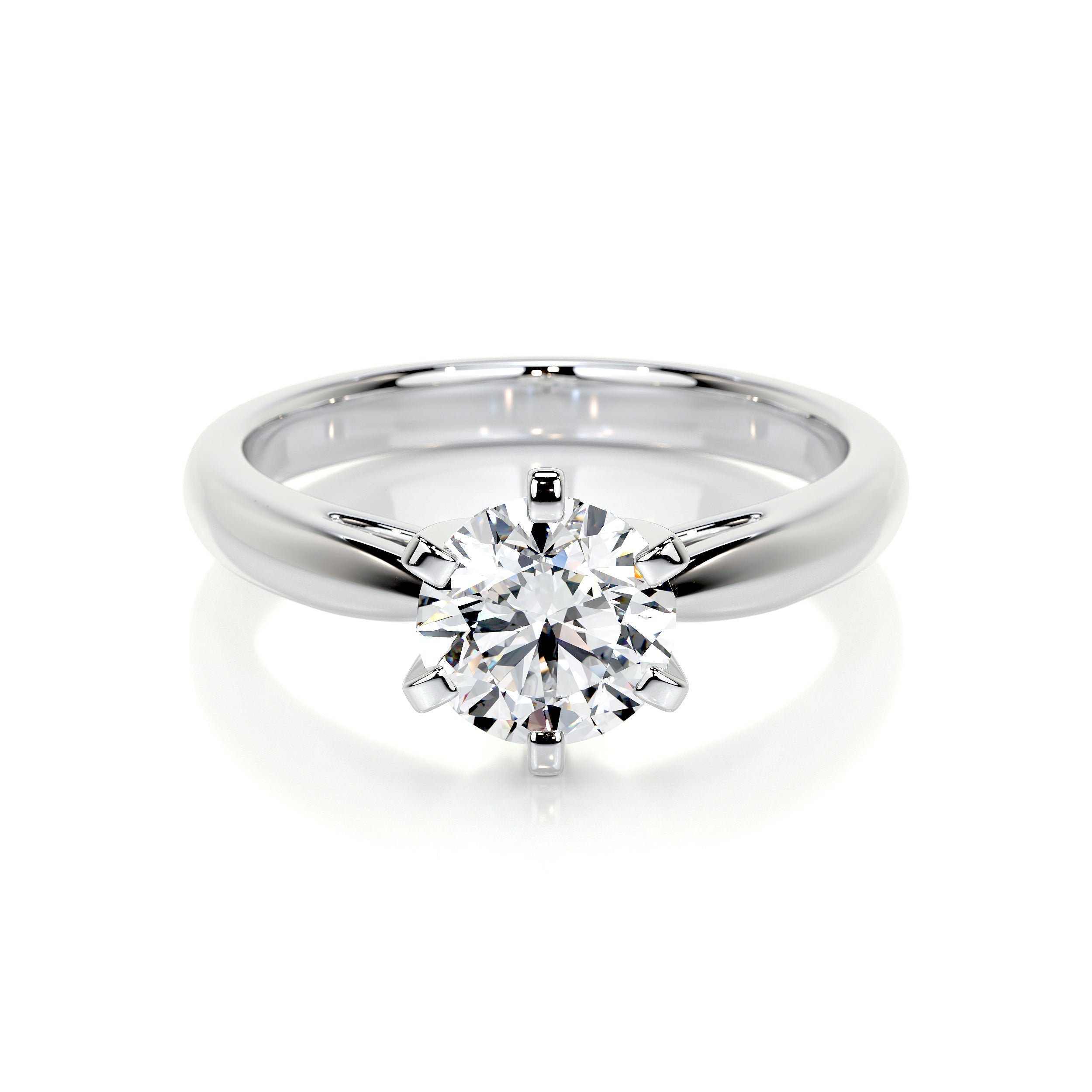 Talia Lab Grown Diamond Ring - 18K White Gold