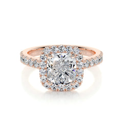 Celeste Lab Grown Diamond Ring -14K Rose Gold
