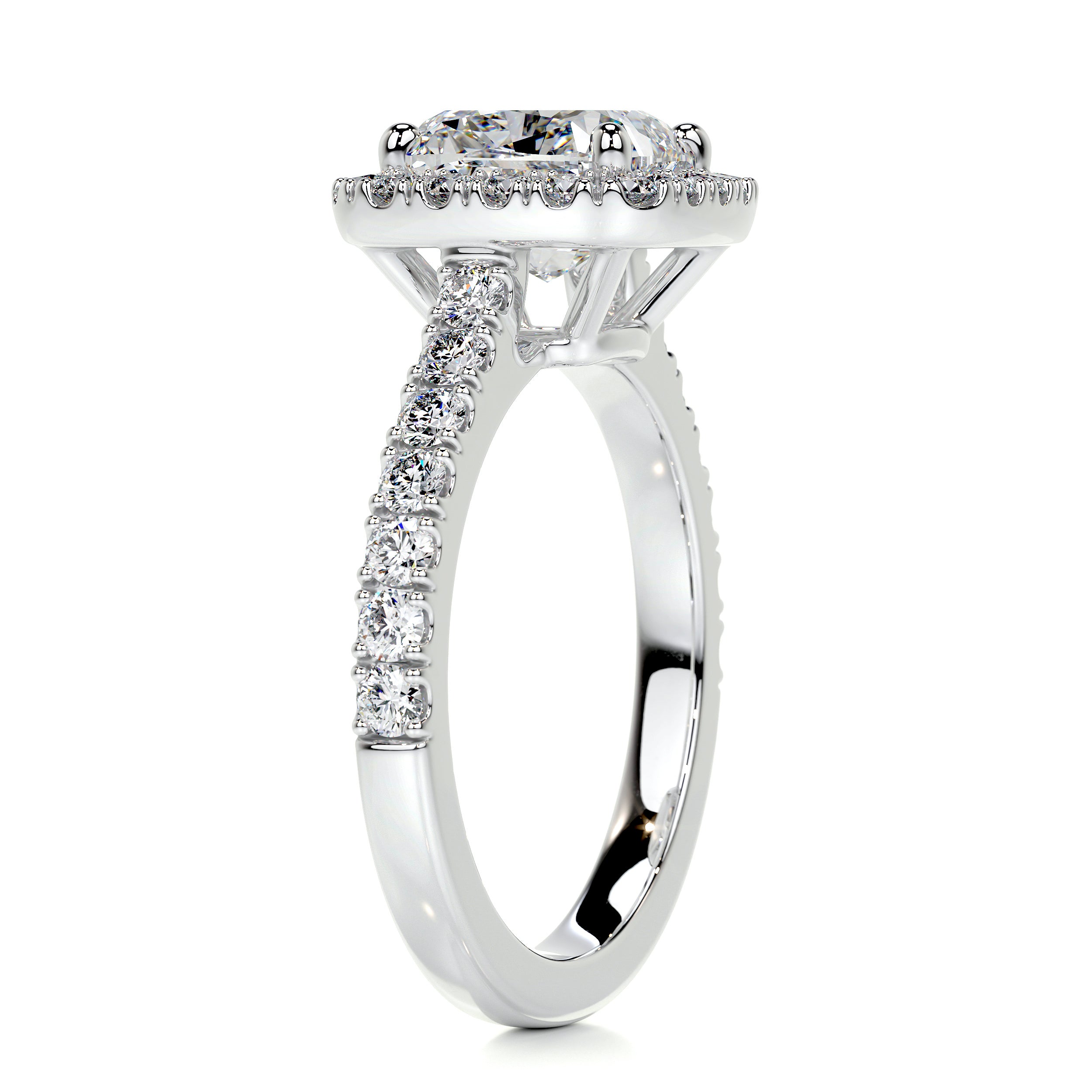 Celeste Diamond Engagement Ring   (2 Carat) -Platinum