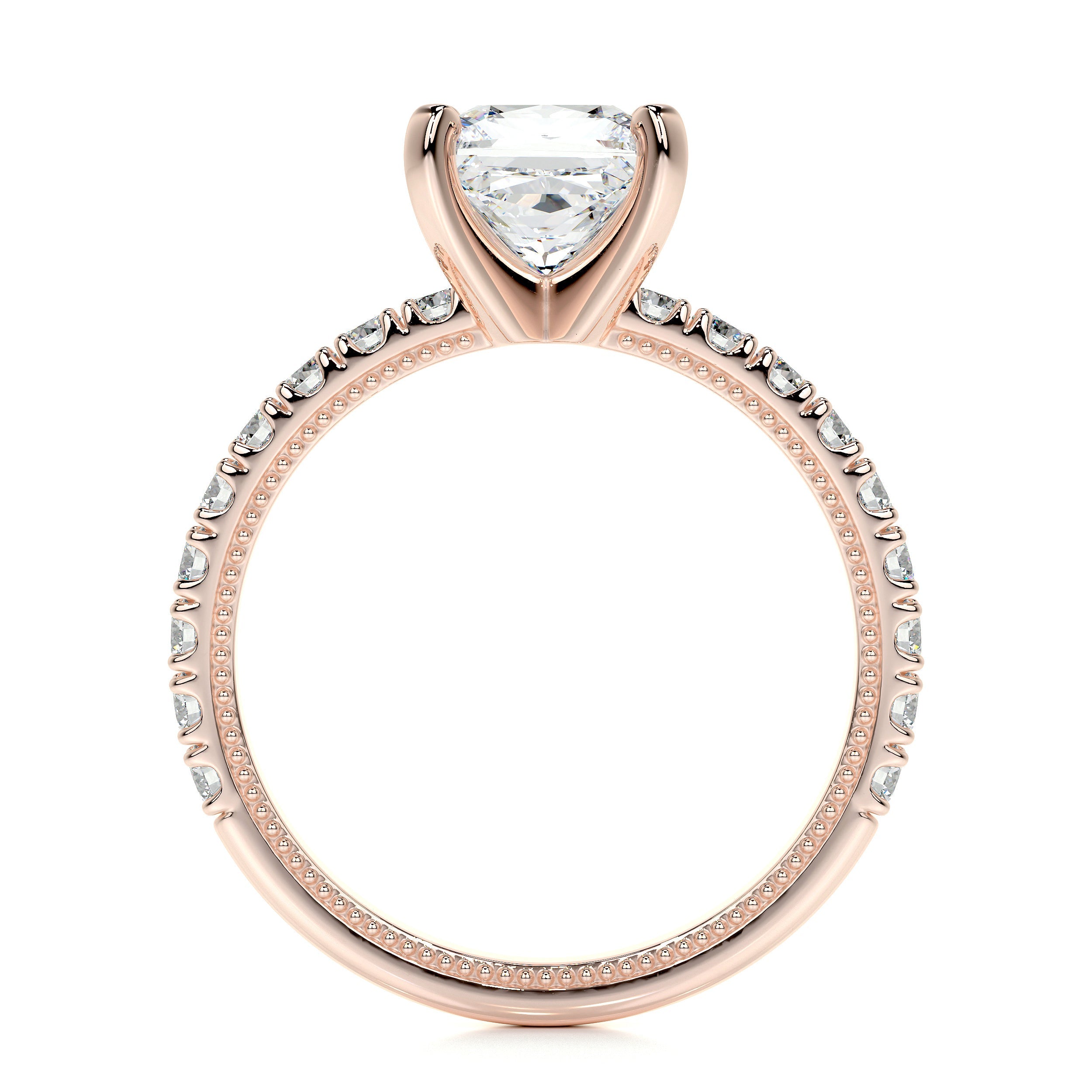 Blair Lab Grown Diamond Ring   (2 Carat) -14K Rose Gold
