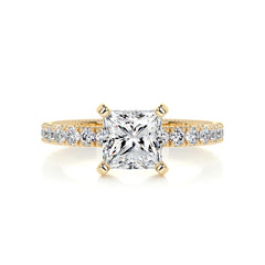 Blair Diamond Engagement Ring -18K Yellow Gold