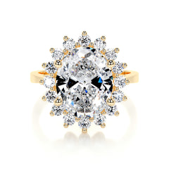 Lyn Lab Grown Diamond Ring - 18K Yellow Gold