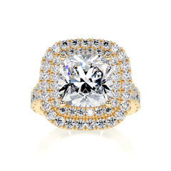 Marley Diamond Engagement Ring - 18K Yellow Gold