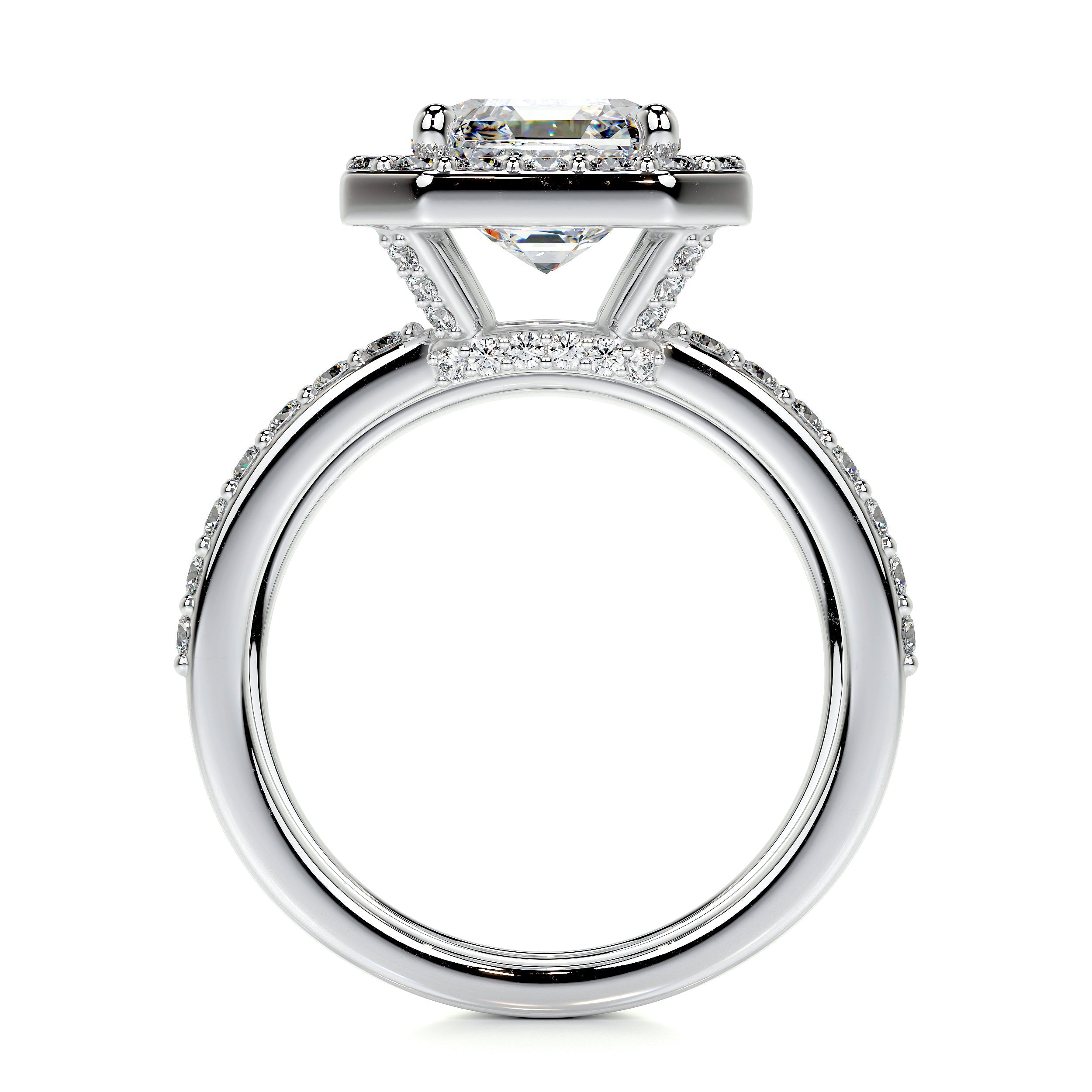 Brooklyn Lab Grown Diamond Bridal Set   (2.5 Carat) -Platinum