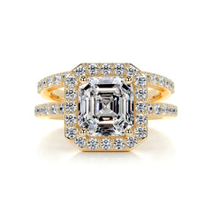Brooklyn Diamond Bridal Set -18K Yellow Gold