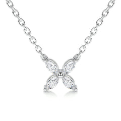 Michelle Diamond Pendant (0.20 Carat) -14K White Gold