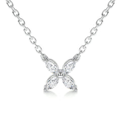 Michelle Lab Grown Diamond Pendant (0.20 Carat) -18K White Gold