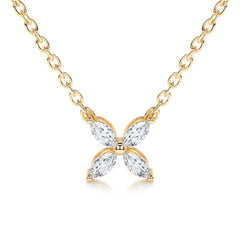 Michelle Diamond Pendant (0.20 Carat) -18K Yellow Gold