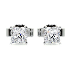 Jamie Lab Grown Diamond Earrings -18K White Gold