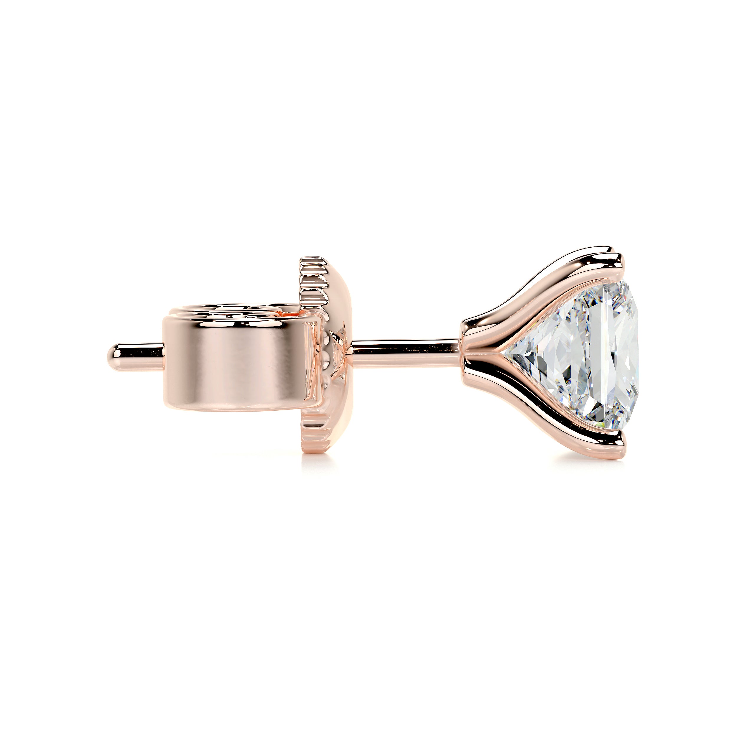 Jamie Lab Grown Diamond Earrings -14K Rose Gold