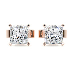 Jamie Diamond Earrings -14K Rose Gold