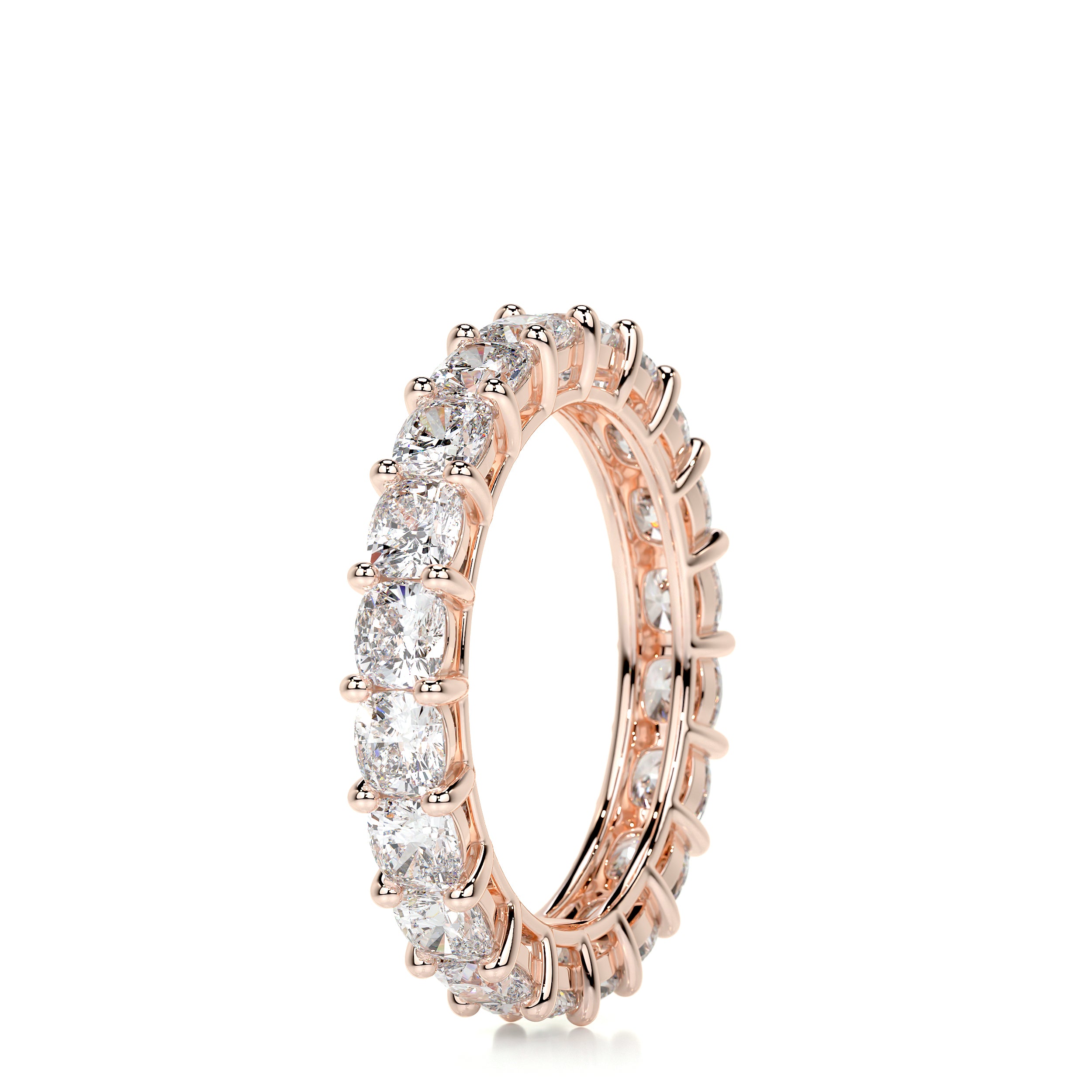 Dianna Diamond Wedding Ring   (3 Carat) -14K Rose Gold