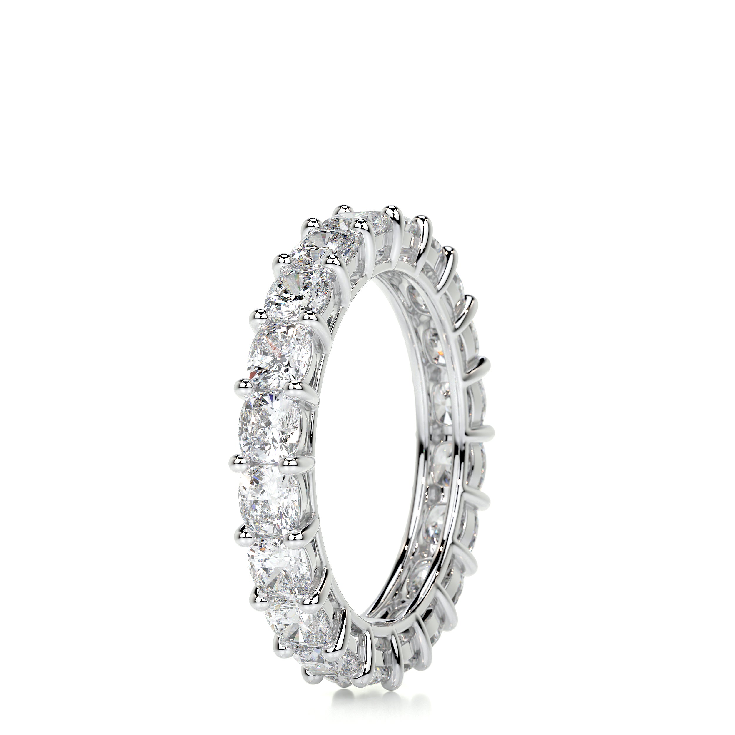 Dianna Diamond Wedding Ring   (3 Carat) -18K White Gold
