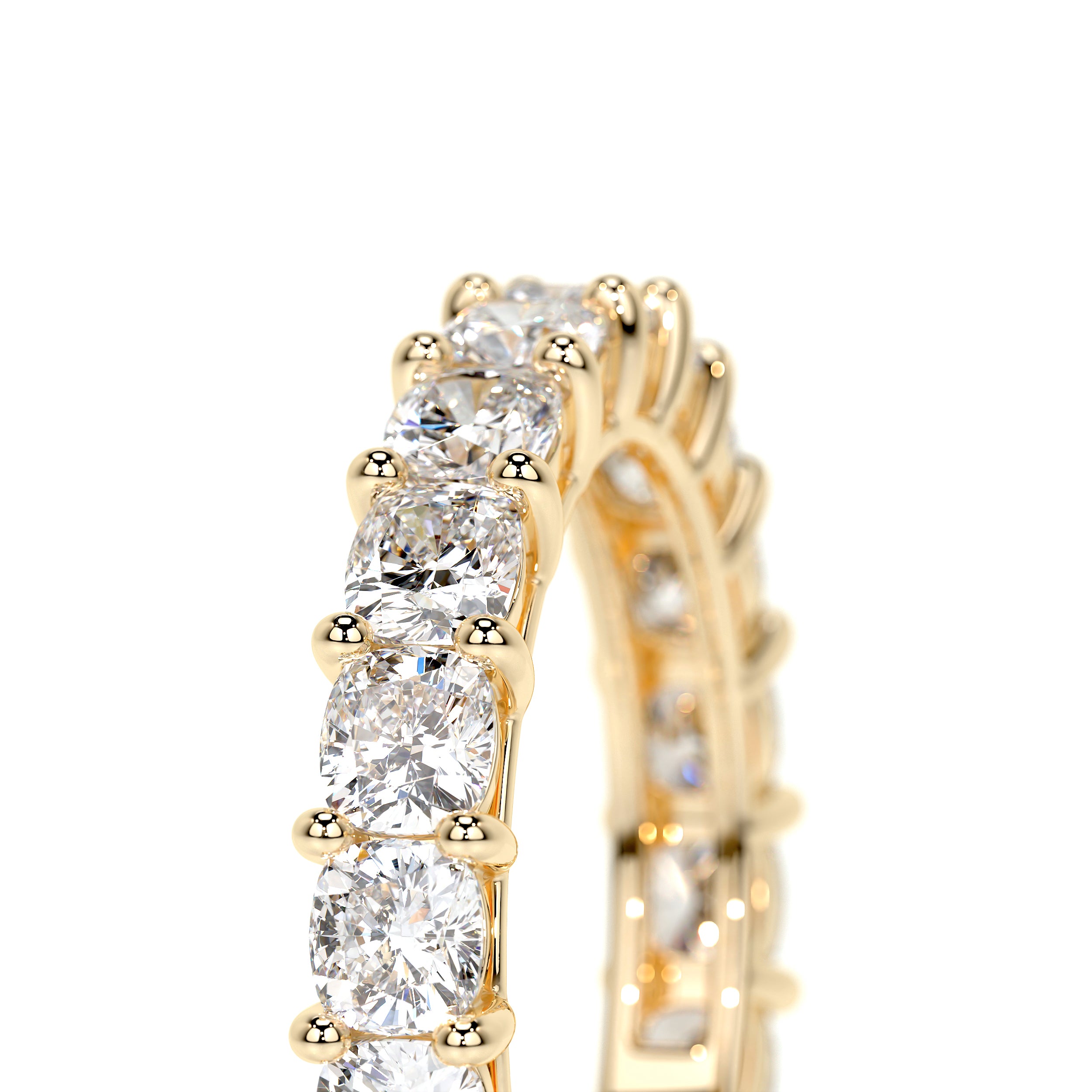 Dianna Lab Grown Diamond Wedding Ring   (3 Carat) -18K Yellow Gold