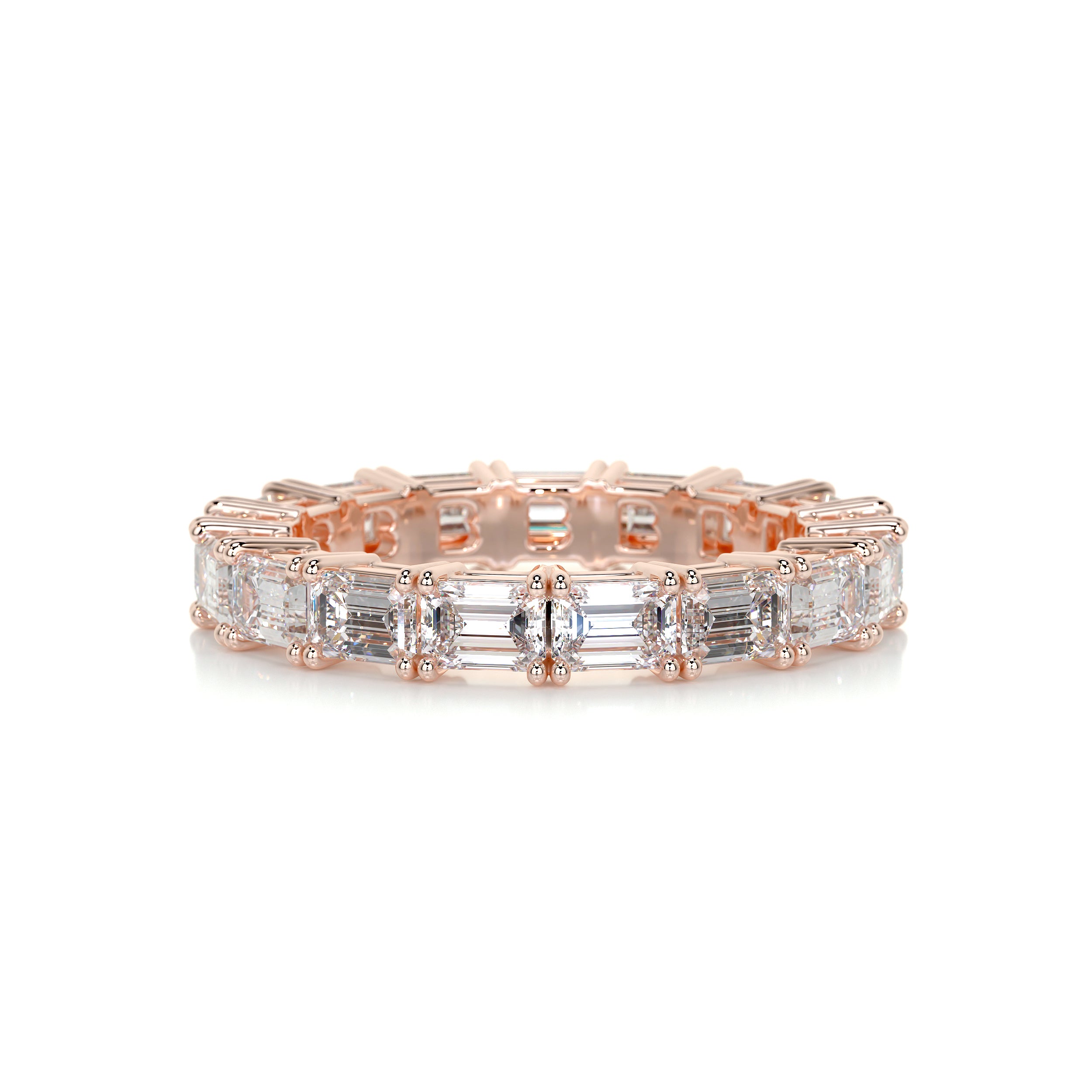 Vicky Diamond Wedding Ring -14K Rose Gold
