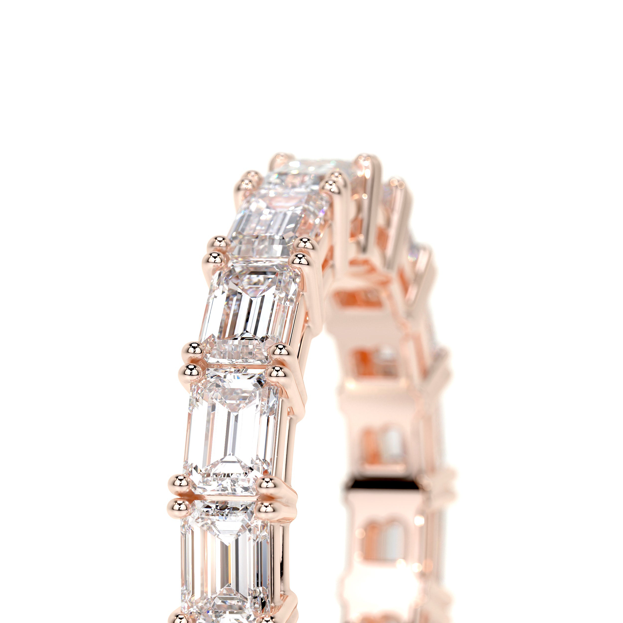 Vicky Lab Grown Diamond Wedding Ring   (3 Carat) -14K Rose Gold