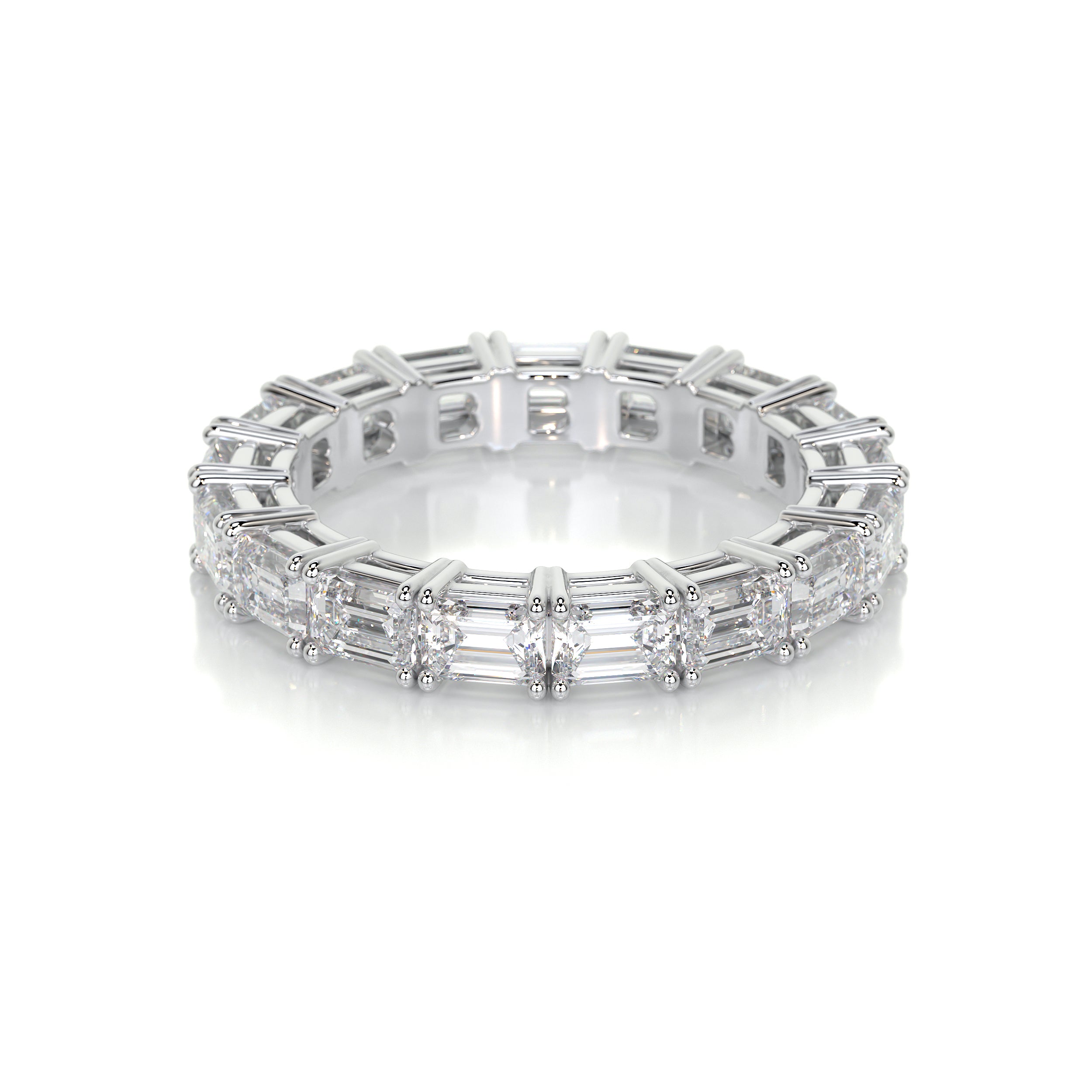 Vicky Lab Grown Diamond Wedding Ring -18K White Gold