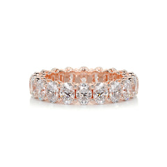 Julia Diamond Wedding Ring -14K Rose Gold