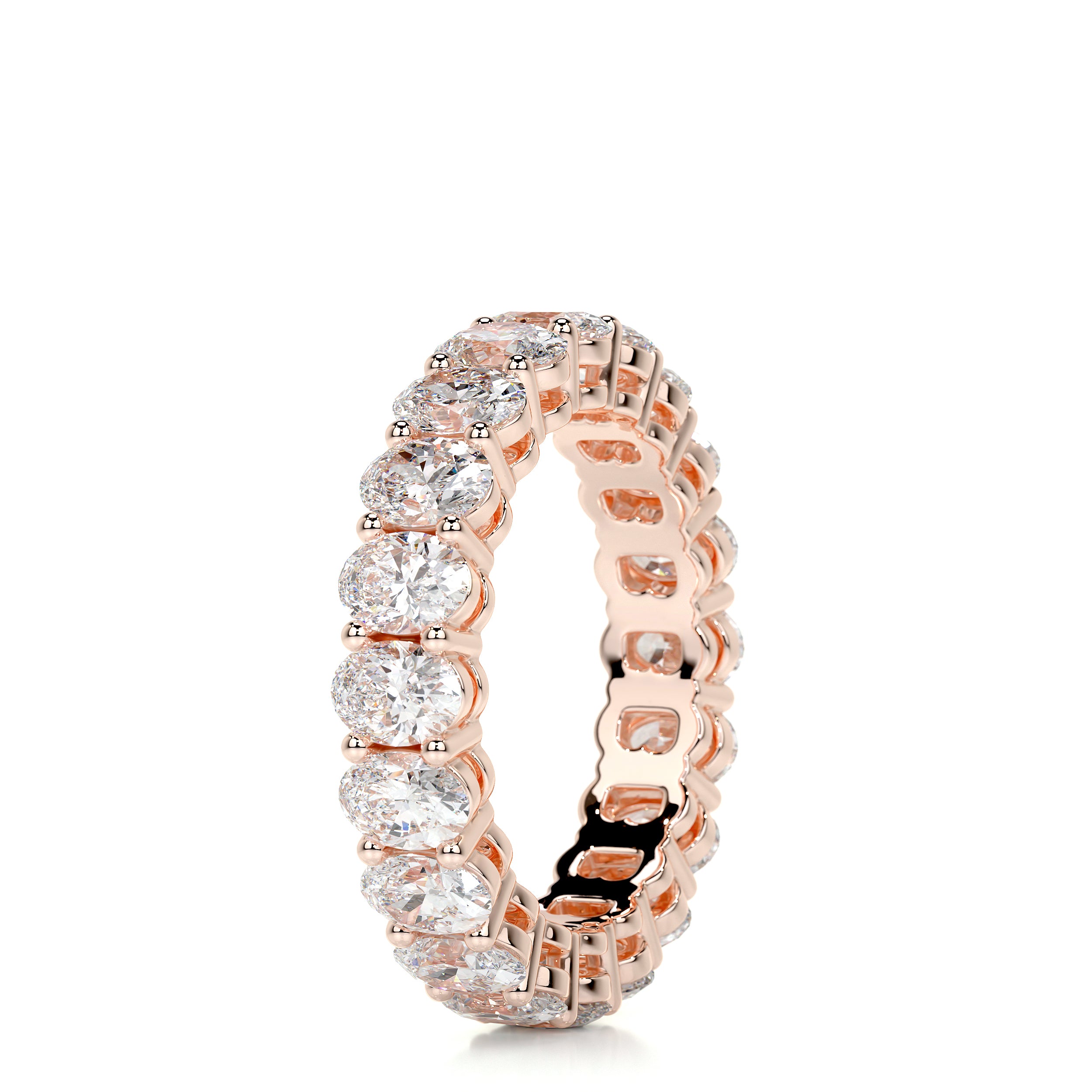 Julia Diamond Wedding Ring -14K Rose Gold