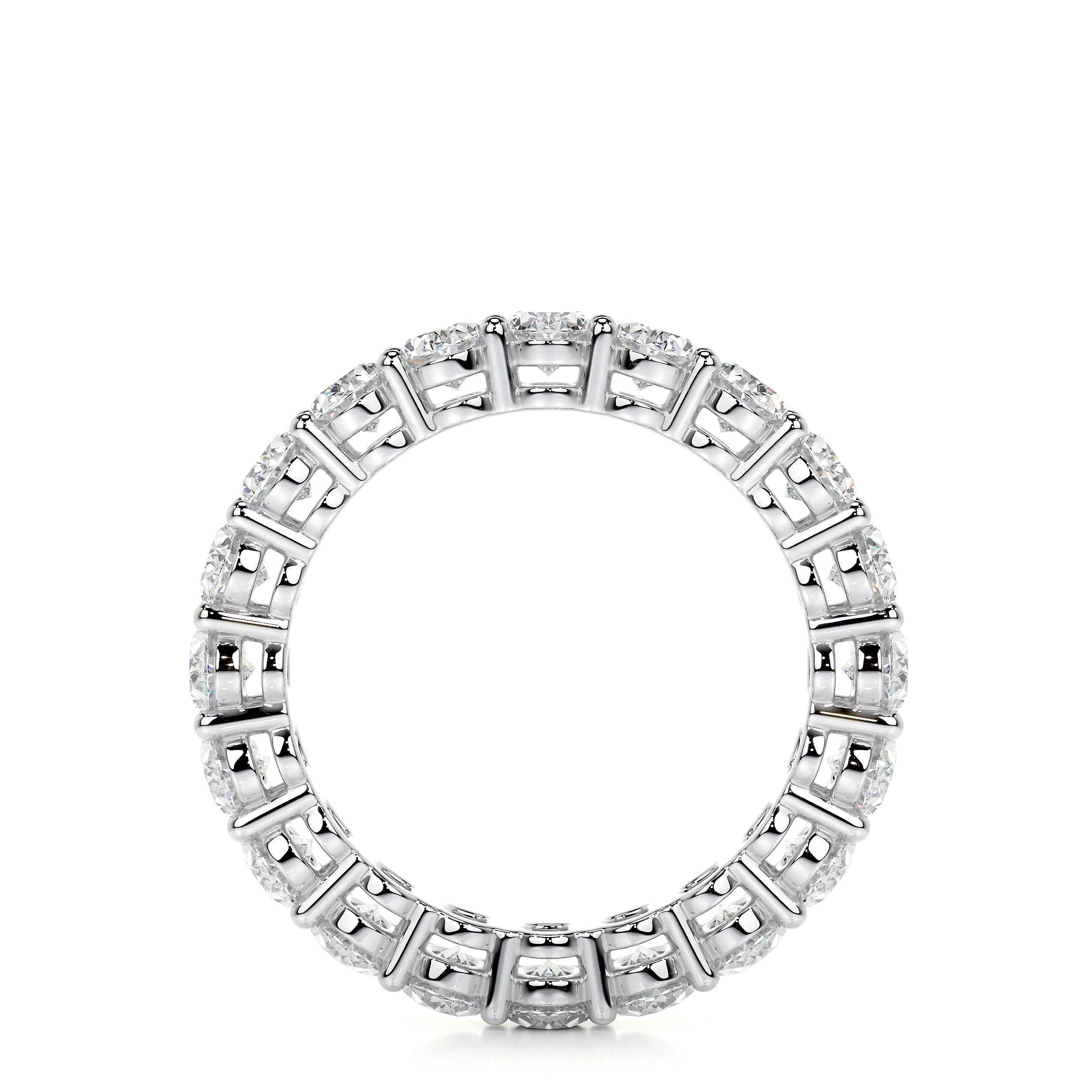 Julia Lab Grown Diamond Wedding Ring   (3.5 Carat) -14K White Gold