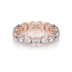 Anne Lab Grown Diamond Wedding Ring -14K Rose Gold