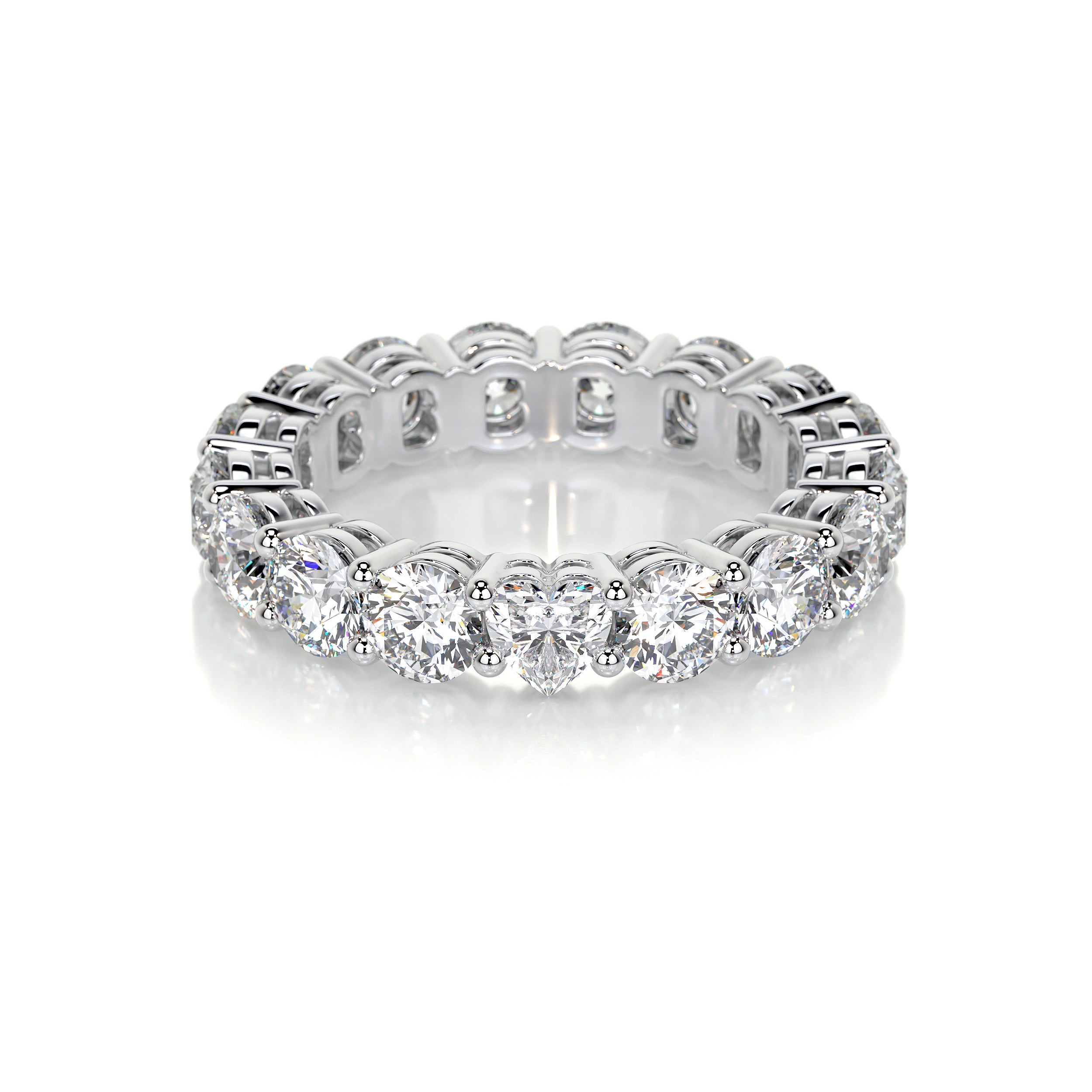 Eternity band deals lab diamond