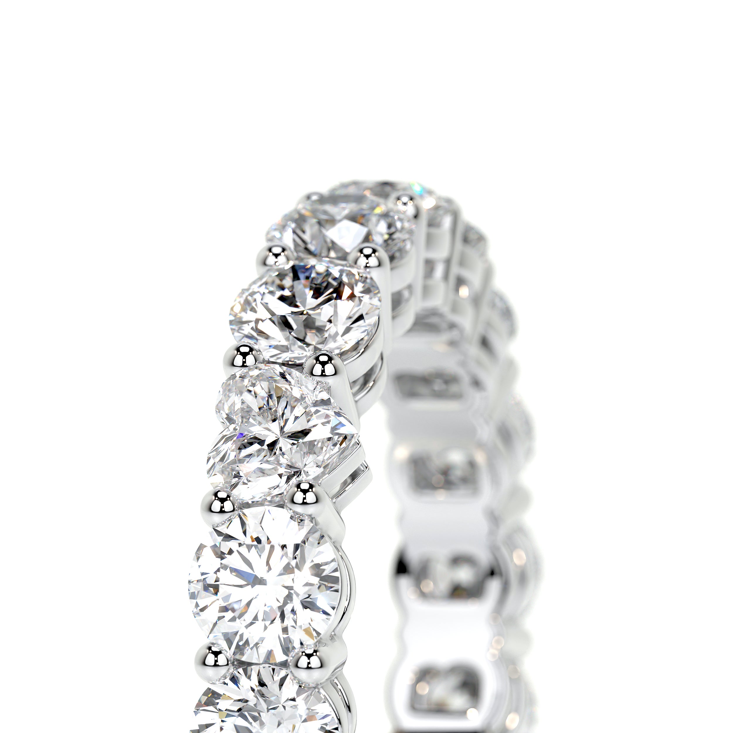 Anne Lab Grown Diamond Wedding Ring   (4 Carat) -Platinum