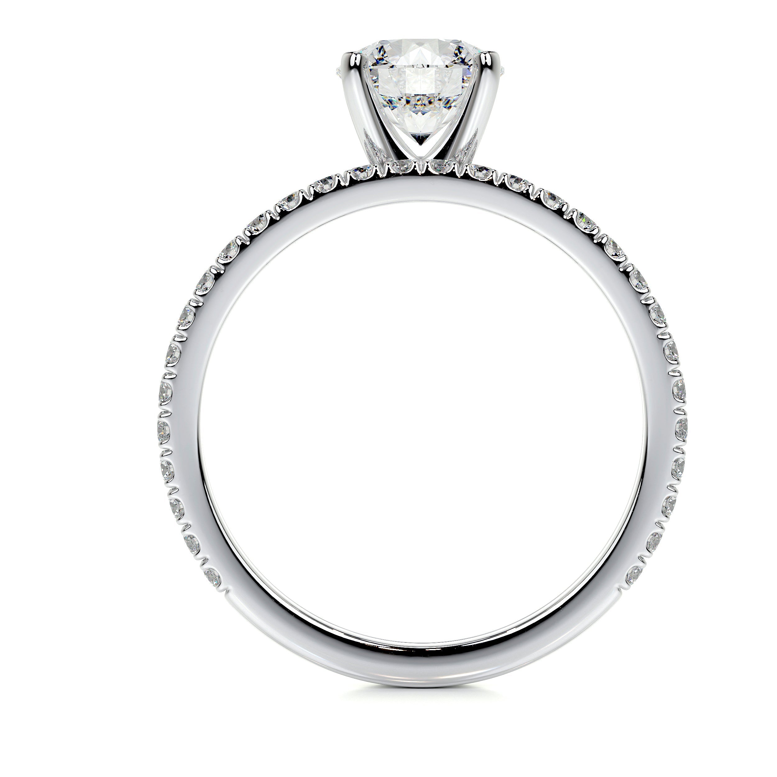 Stephanie Lab Grown Diamond Bridal Set   (1.6 Carat) -18K White Gold