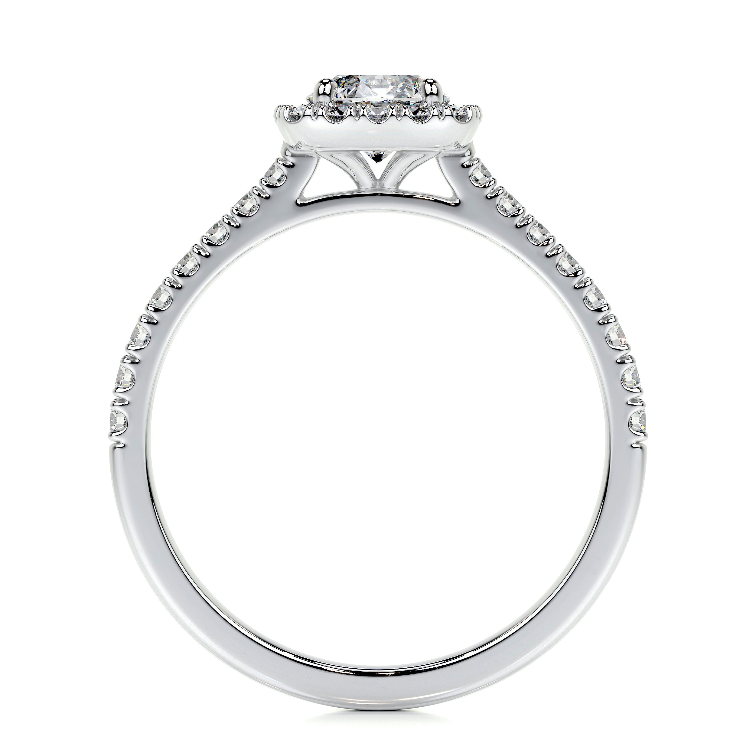 Claudia Lab Grown Diamond Ring   (0.70 Carat) -14K White Gold
