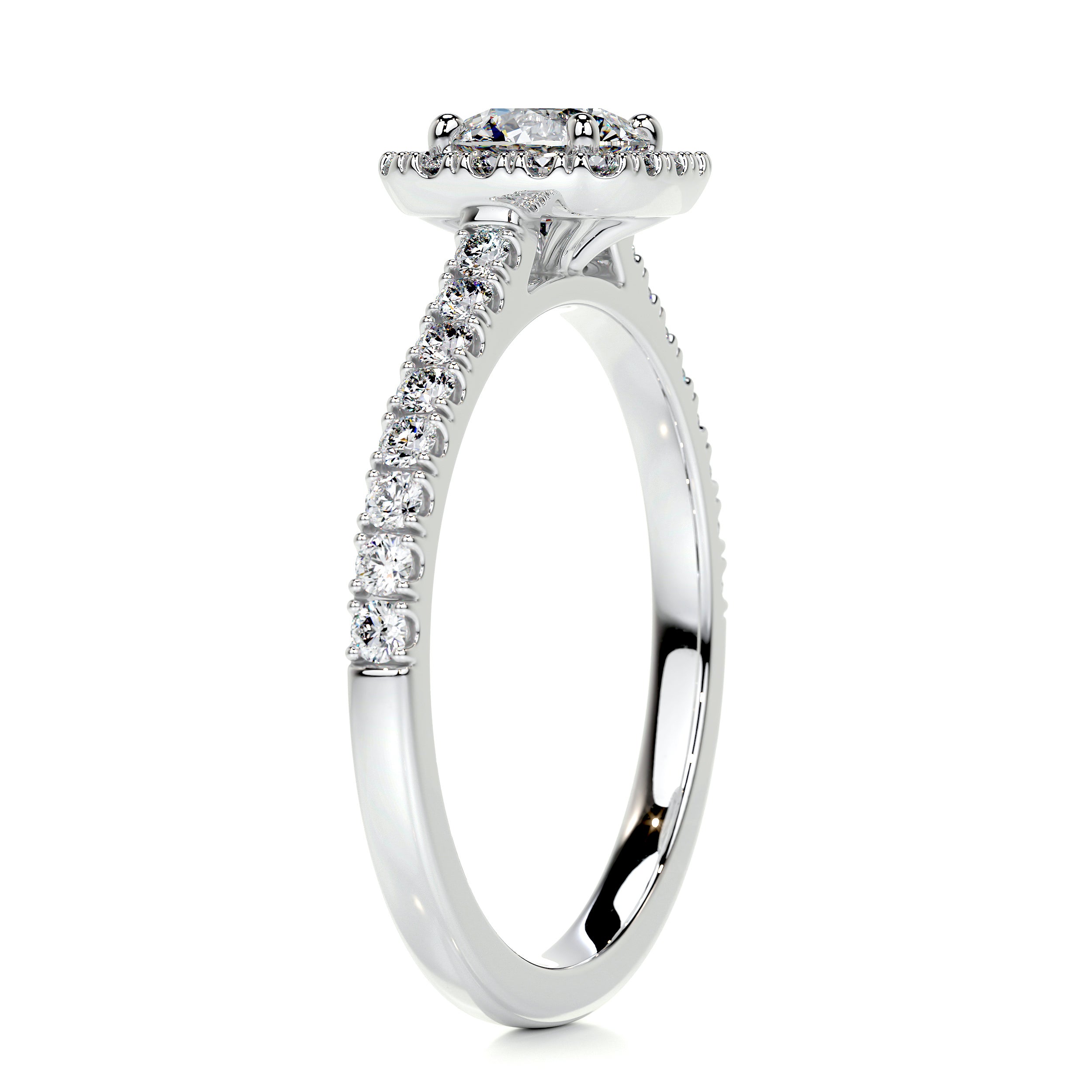 Claudia Diamond Engagement Ring   (0.70 Carat) -Platinum