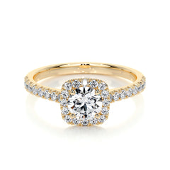 Claudia Lab Grown Diamond Ring -18K Yellow Gold