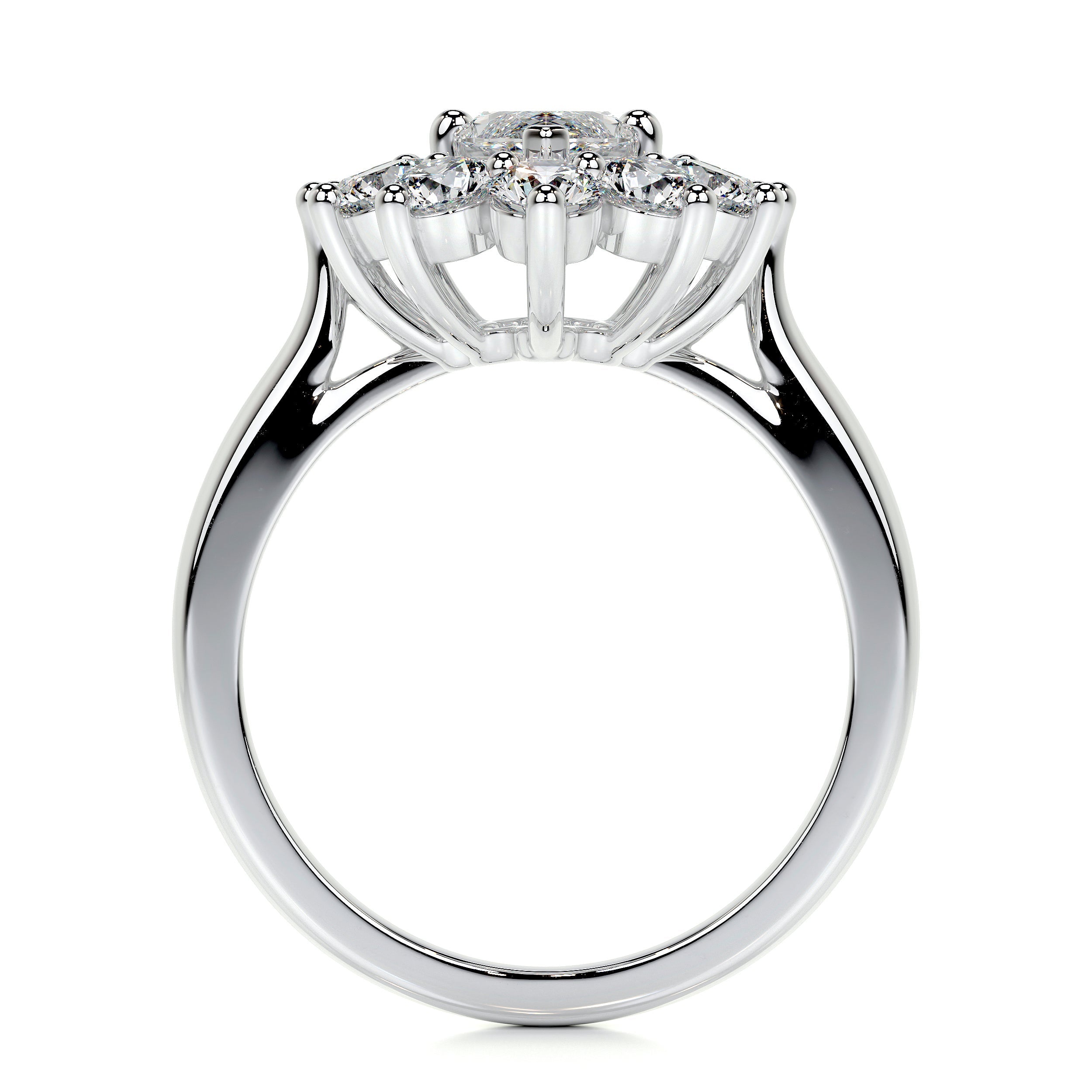 Yali Lab Grown Diamond Ring -Platinum