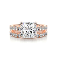 Blair Diamond Bridal Set -14K Rose Gold